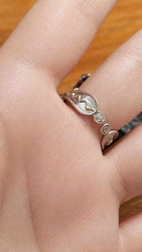 Anello argento Fede Sarda