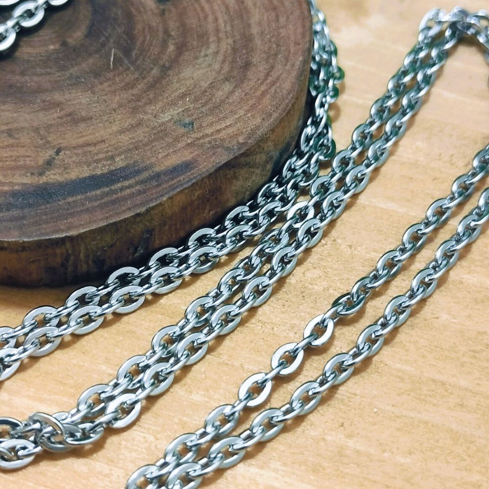 Collana Bottone Sardo e Corallo Irregolare