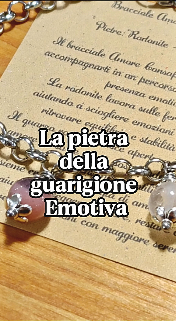 Gioielli artigianali con pietre naturali collezione San Valentino Ode all'amore TomaMate Style