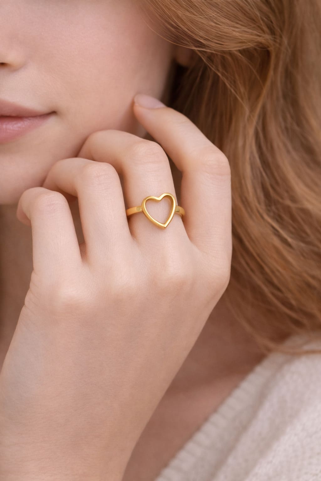 Anello Cuore Oro