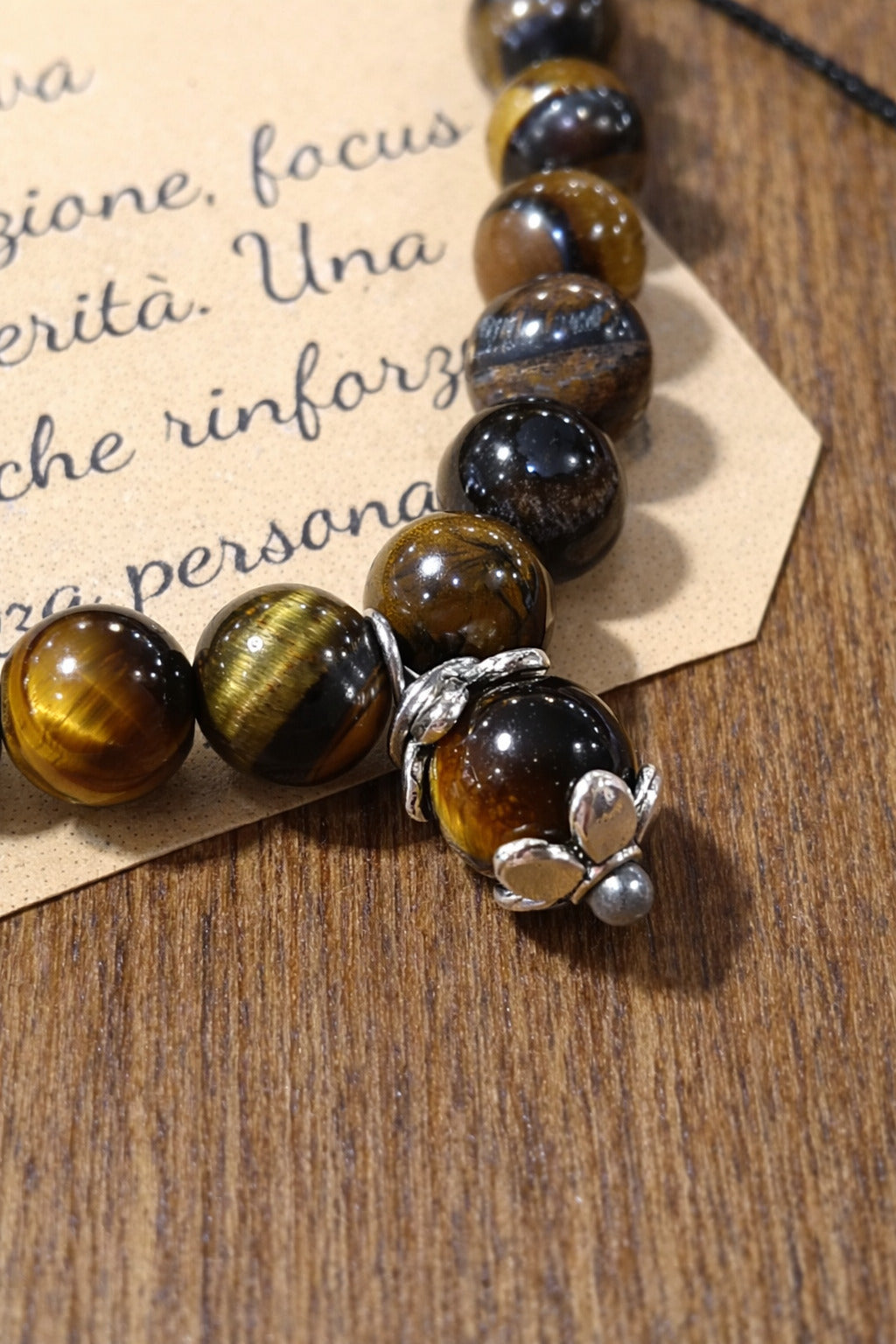 Bracciale Su Coccu Occhio di Tigre