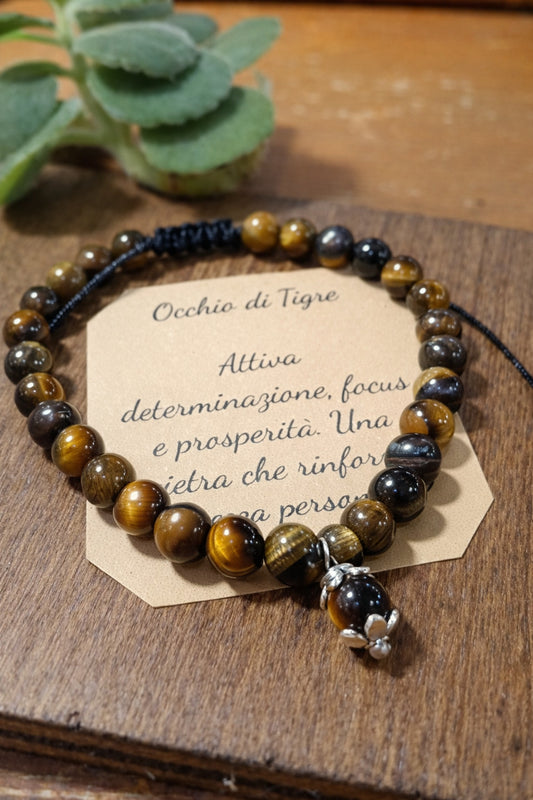 Bracciale Su Coccu Occhio di Tigre