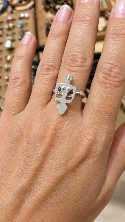 Anello Dea Madre – Argento 925