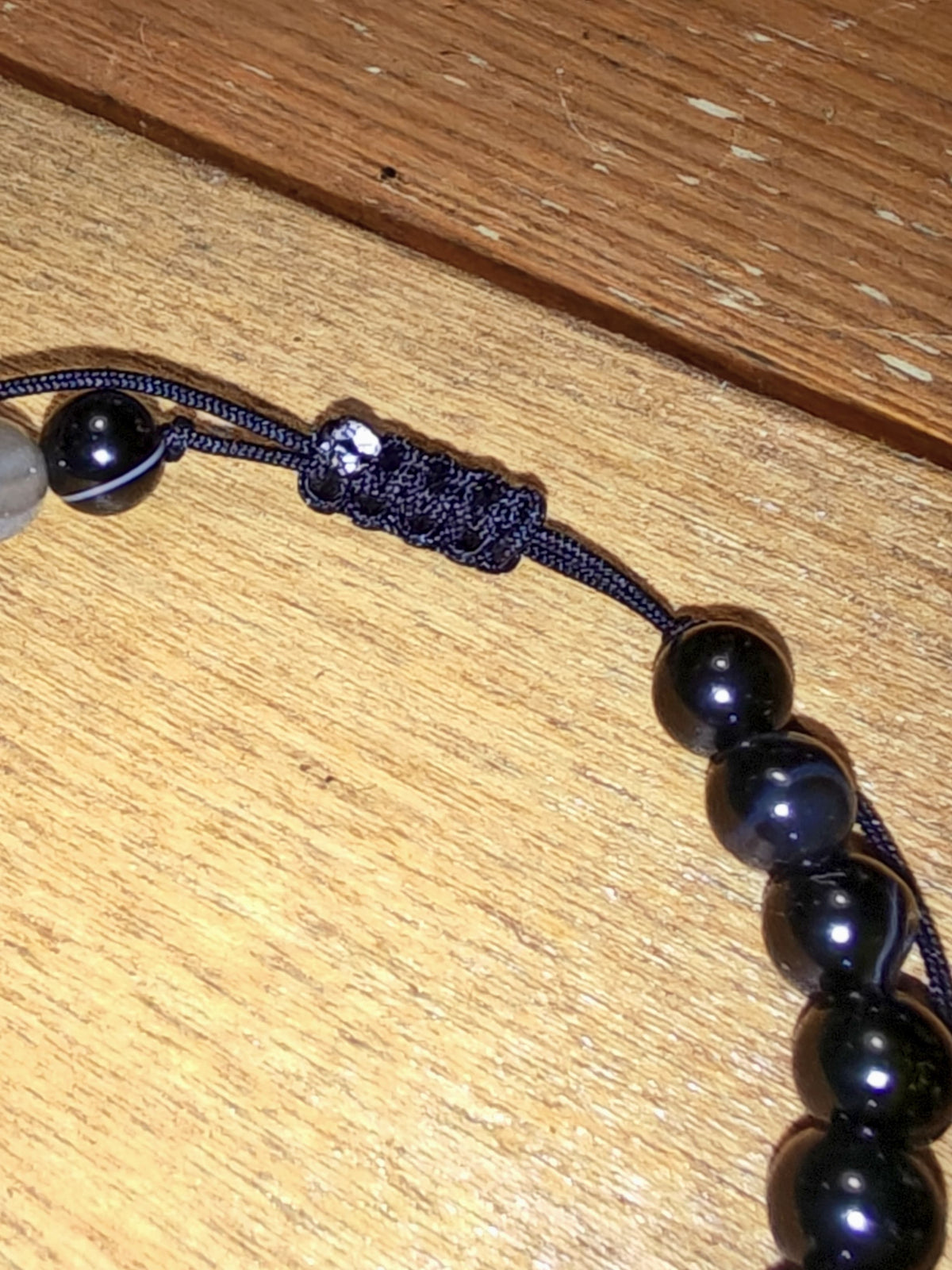 Bracciale Su Coccu Agata Nera