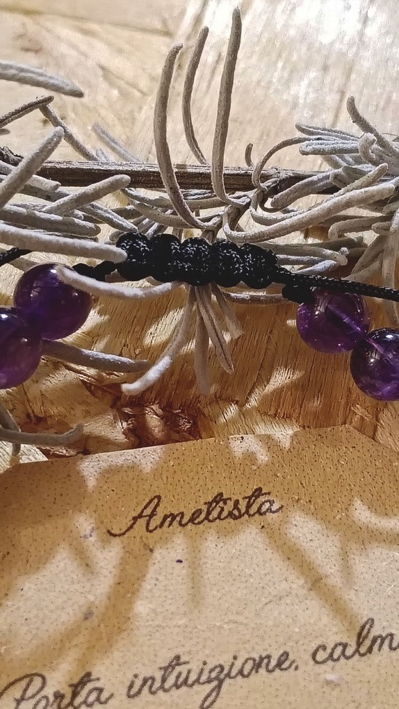 Bracciale Su Coccu Ametista