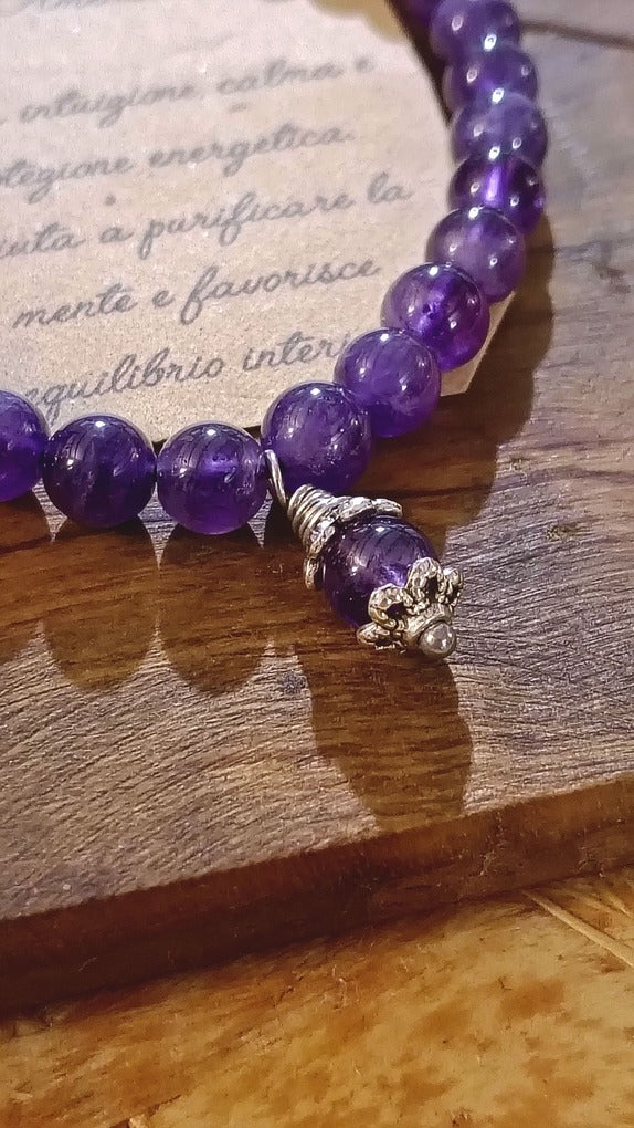 Bracciale Su Coccu Ametista