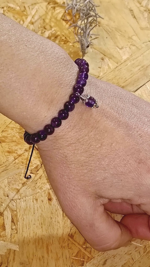Bracciale Su Coccu Ametista