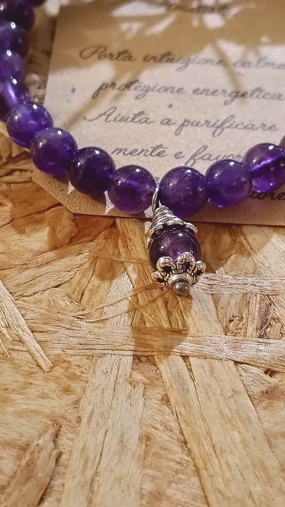 Bracciale Su Coccu Ametista