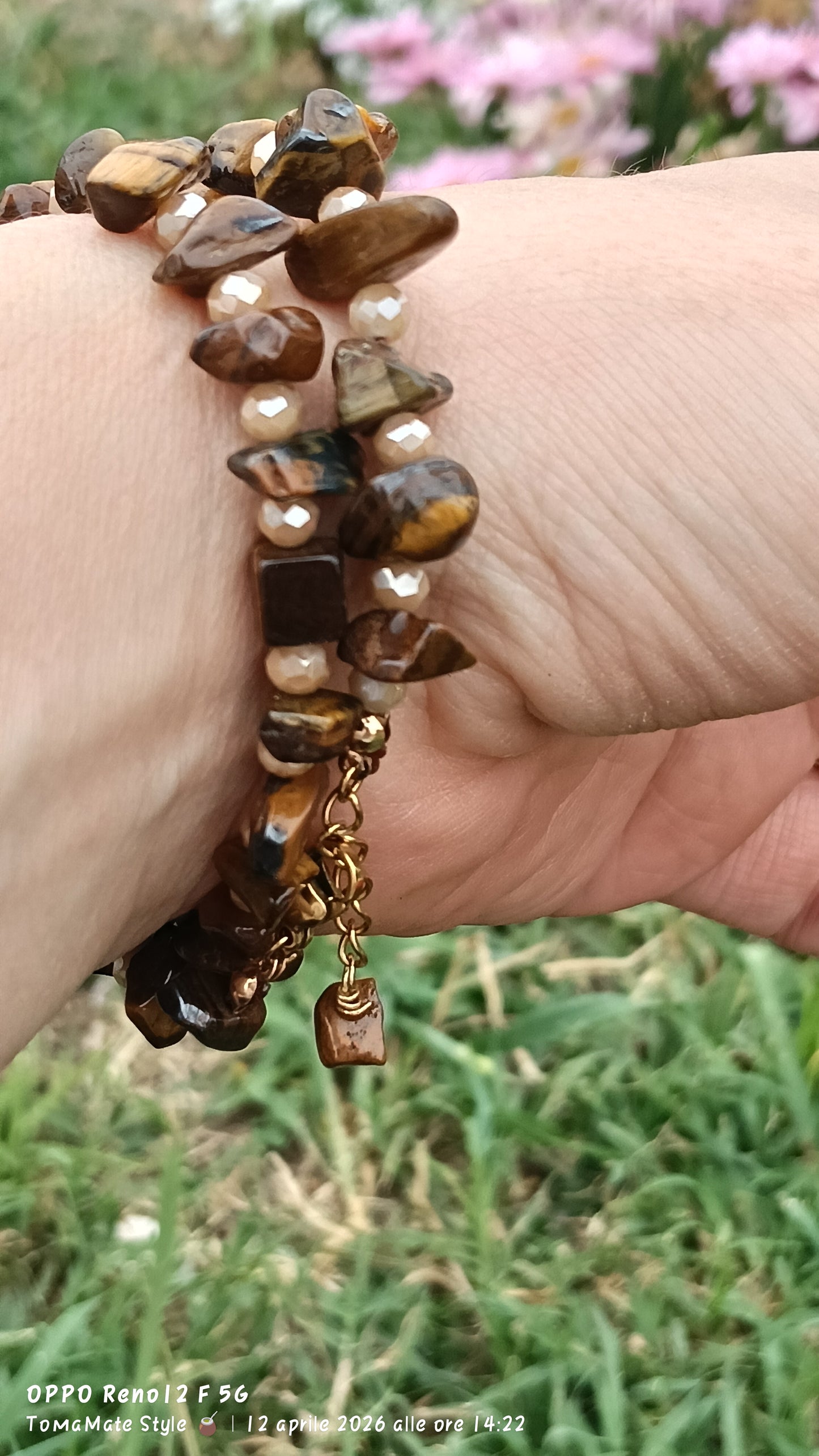 Linea Frammenti in Occhio di tigre