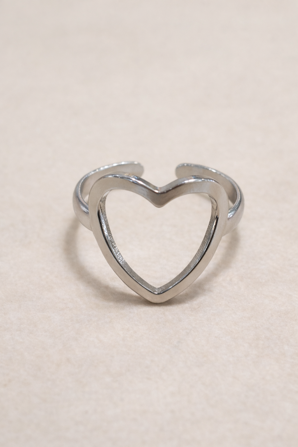 Anello a Cuore aperto