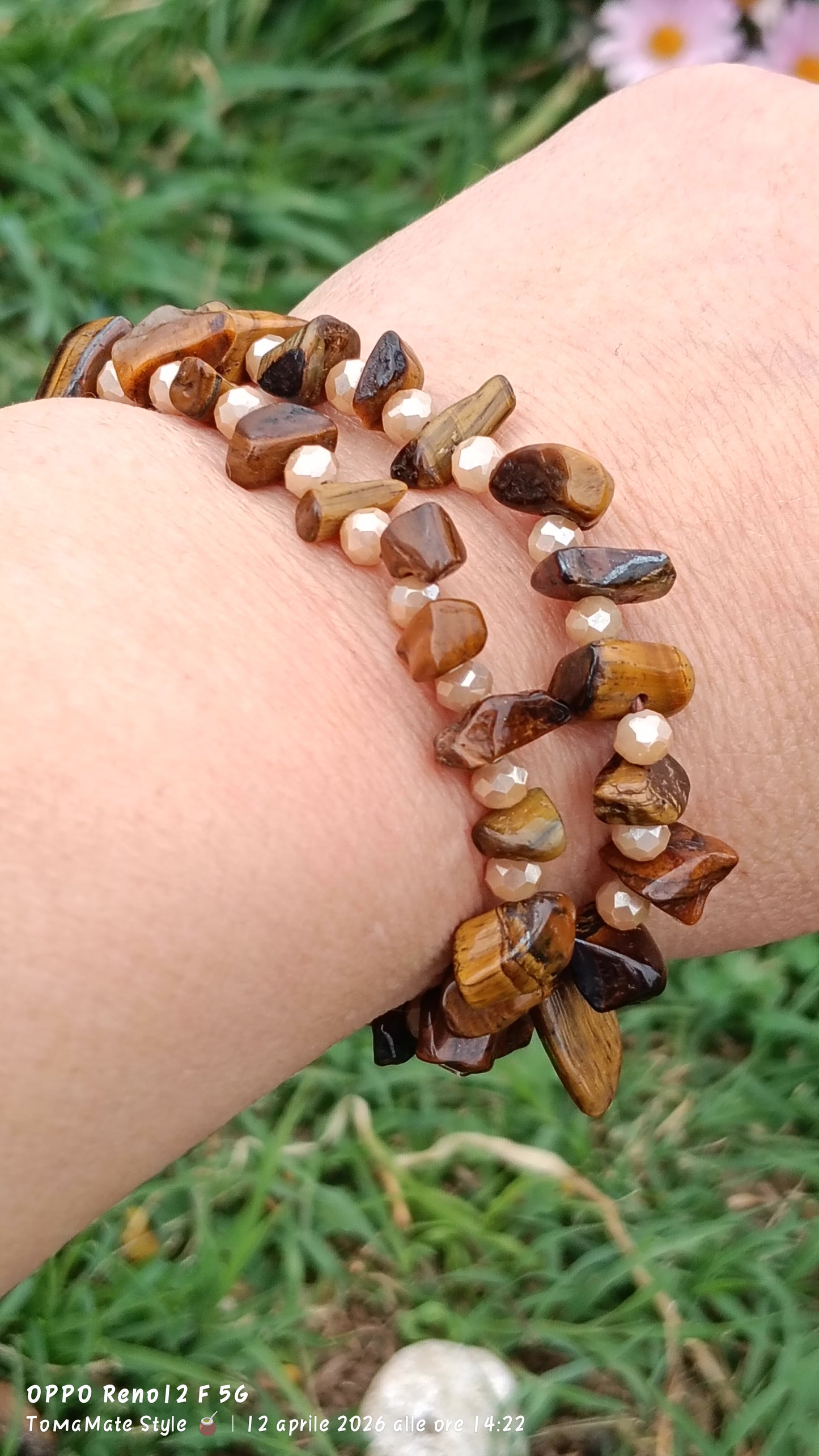 Linea Frammenti in Occhio di tigre