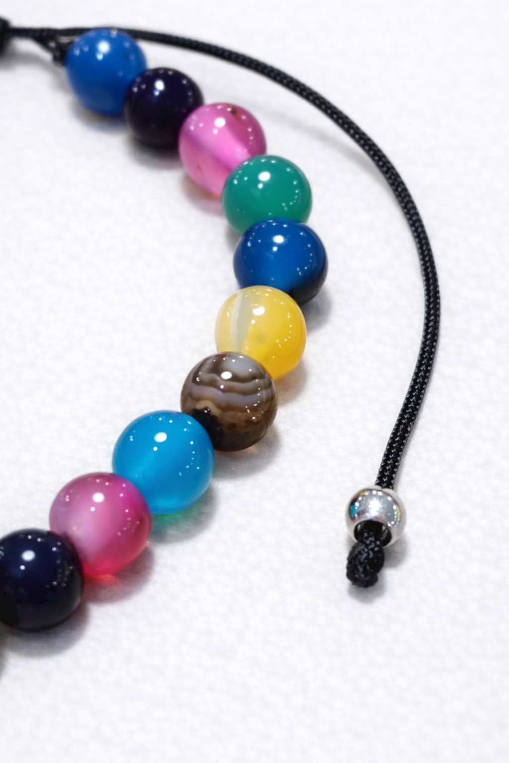 Bracciale Su Coccu Agata Arcobaleno