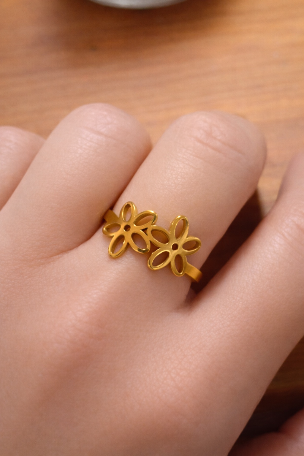 Anello 2 Fiori