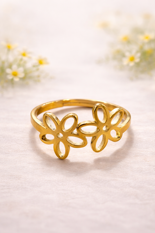 Anello 2 Fiori