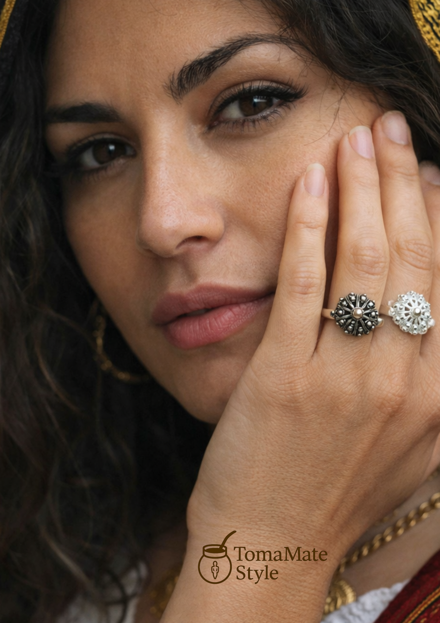 Anello Argento Bottone Sardo